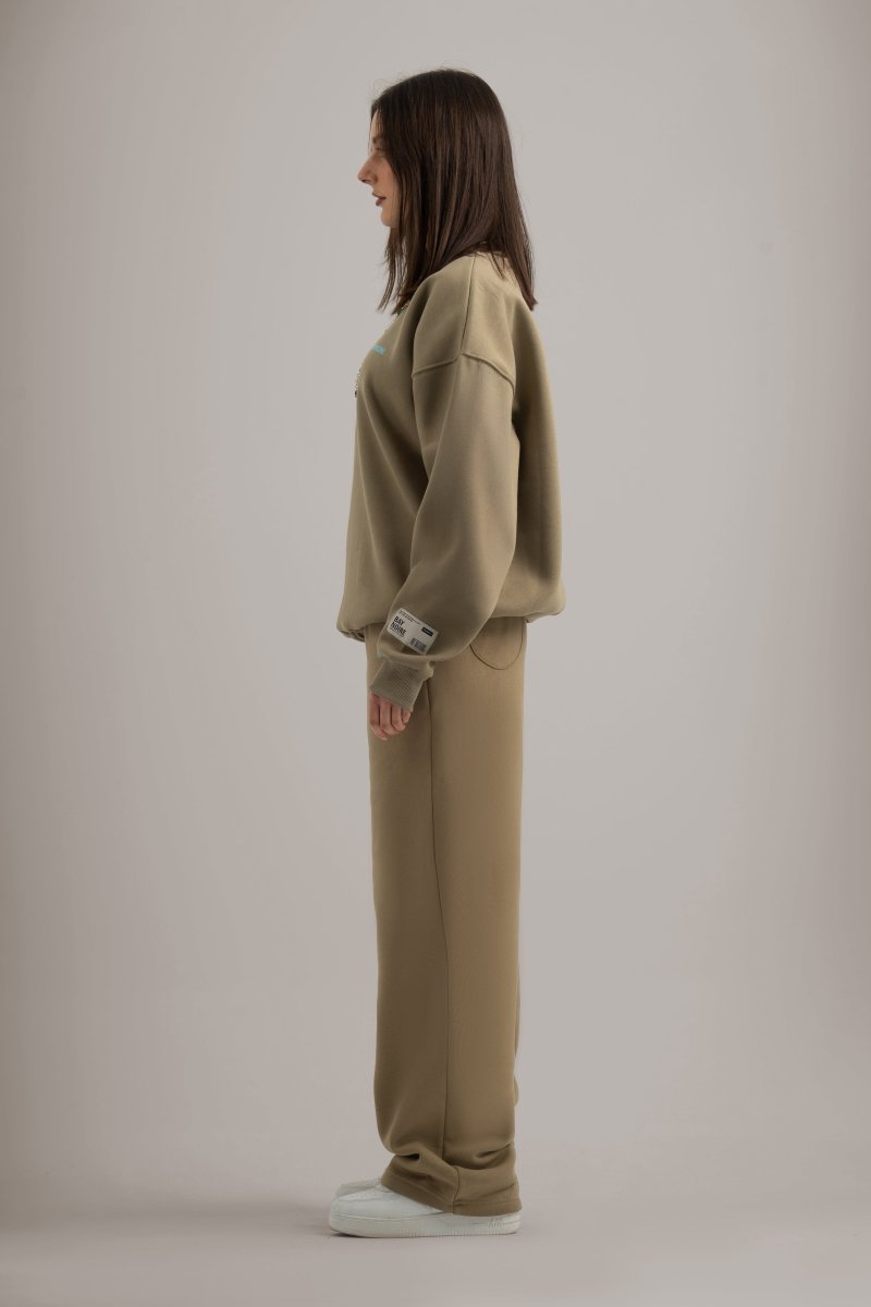 Treron Logo II PL Oversized Sweatpants - Baynoire