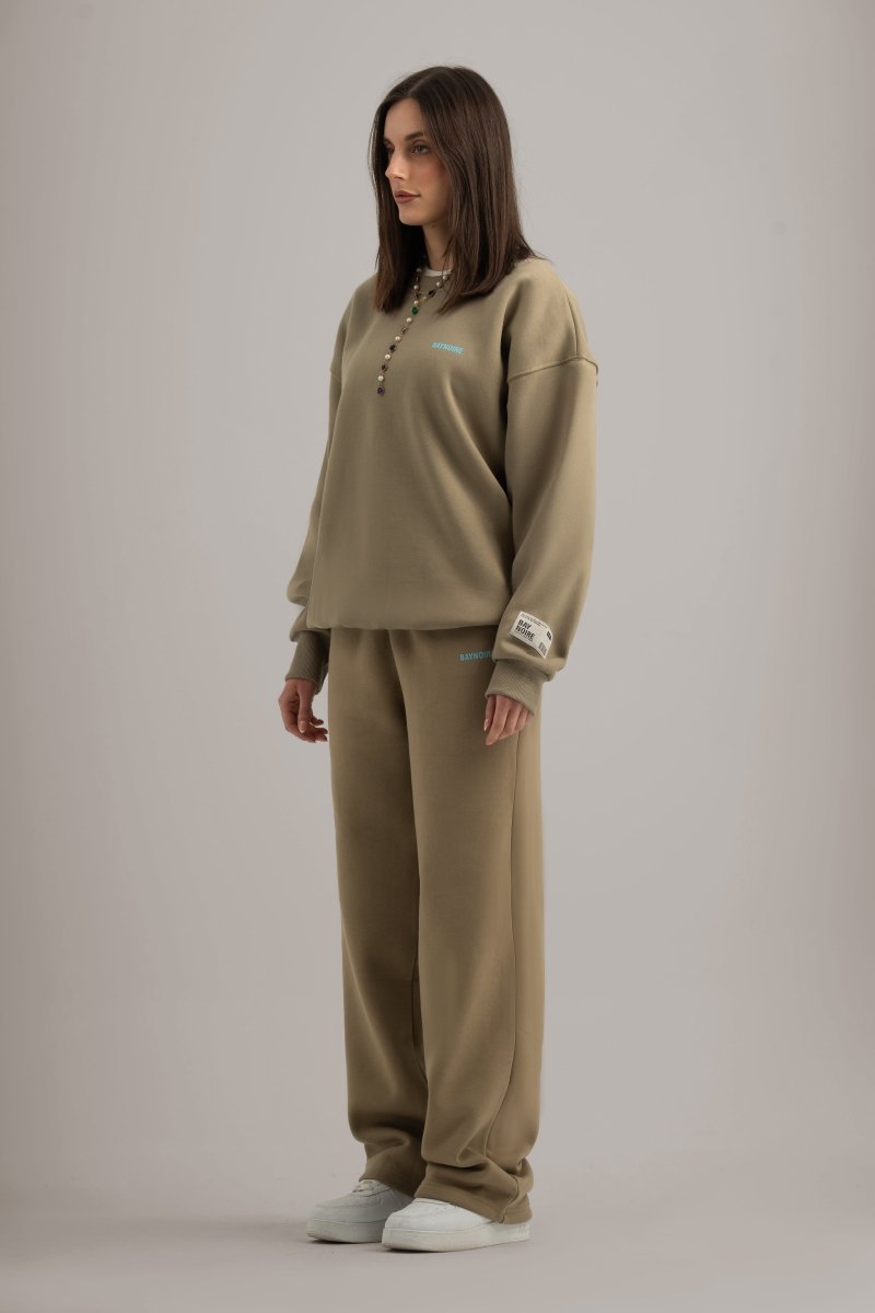 Treron Logo II PL Oversized Sweatpants - Baynoire