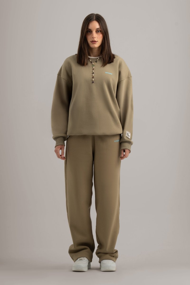 Treron Logo II PL Oversized Sweatpants - Baynoire