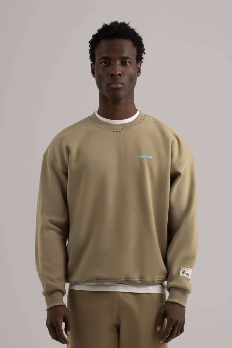 Treron Logo II PL Oversized Sweatshirt - Baynoire