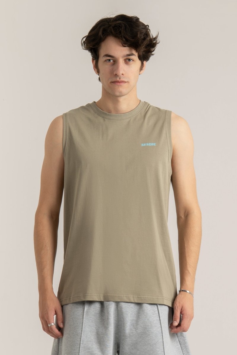 Treron Logo II PL Sleeveless T-shirt - Baynoire