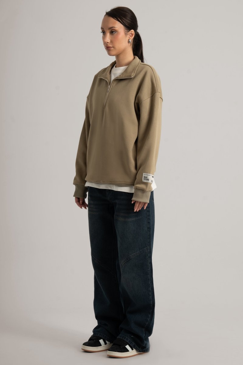 Treron Q - Zipper Sweatshirt V3 - Baynoire