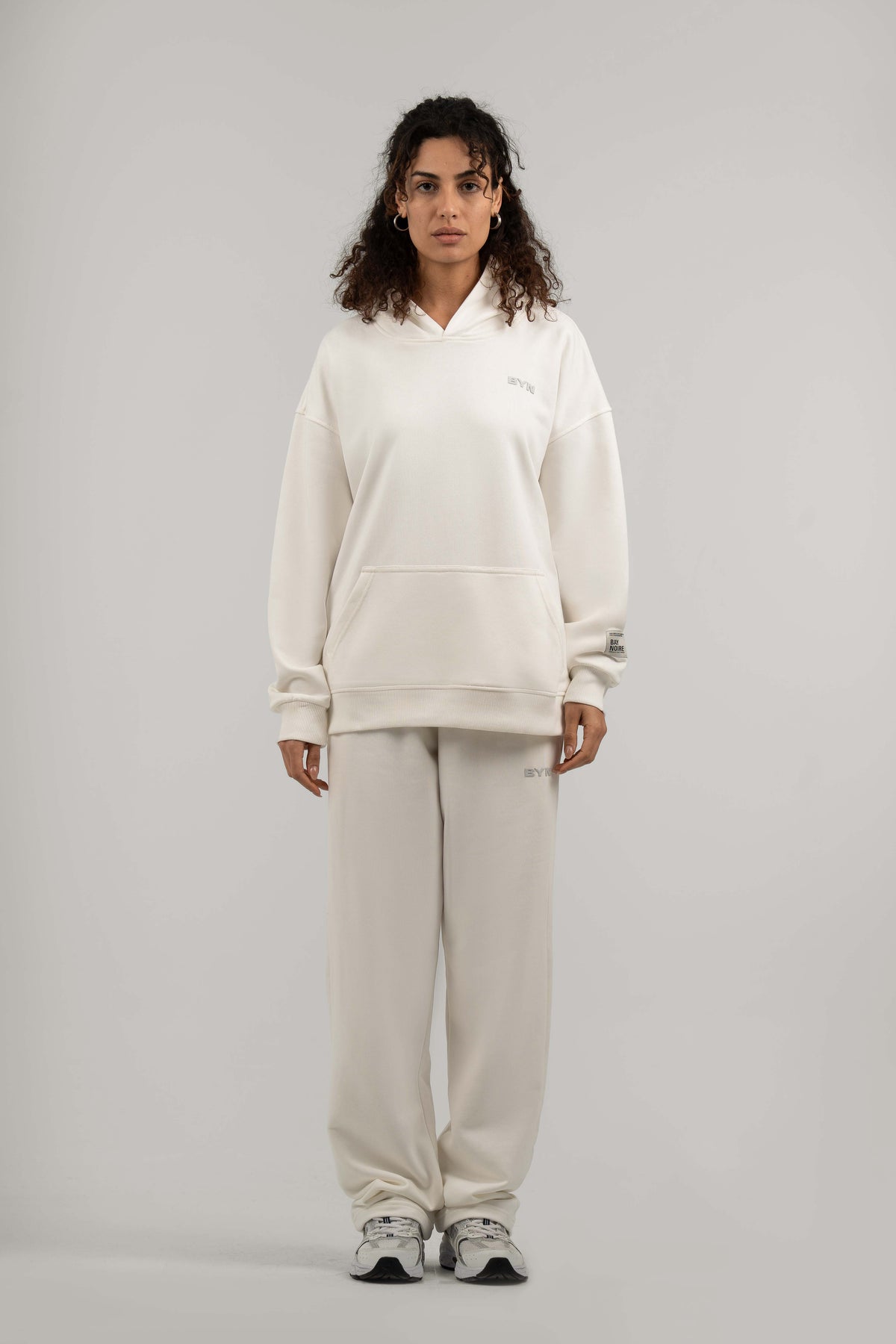 White BYN Core Hoodie