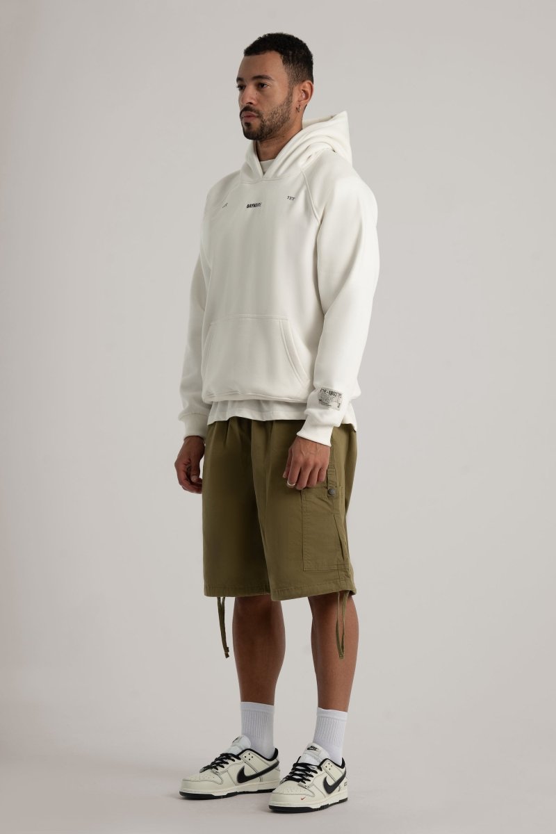 White BYN Internal Hoodie - Baynoire