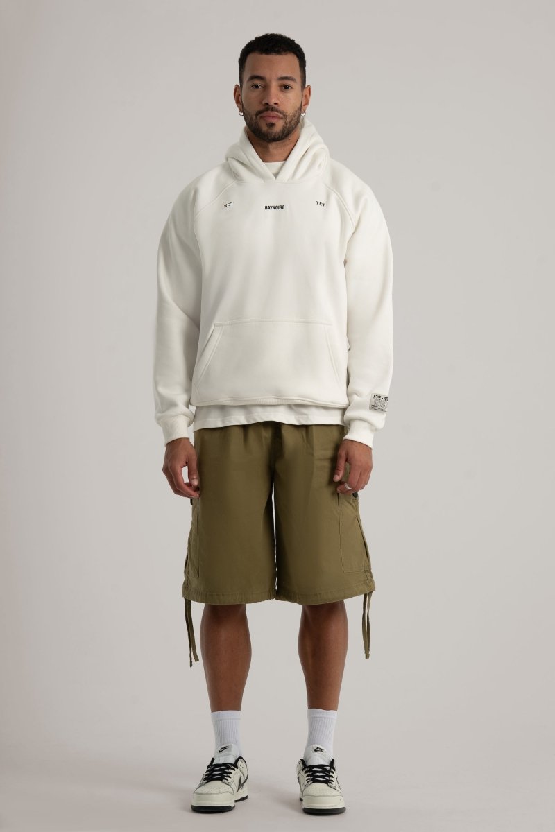 White BYN Internal Hoodie - Baynoire