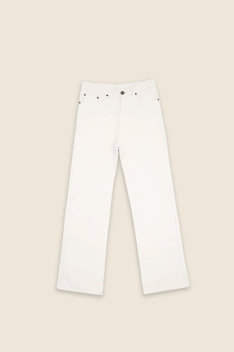 White Carpenter Pants - Baynoire