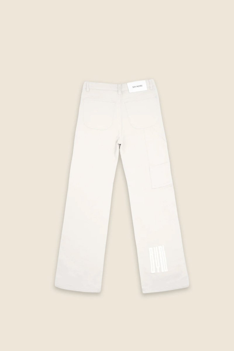 White Carpenter Pants - Baynoire