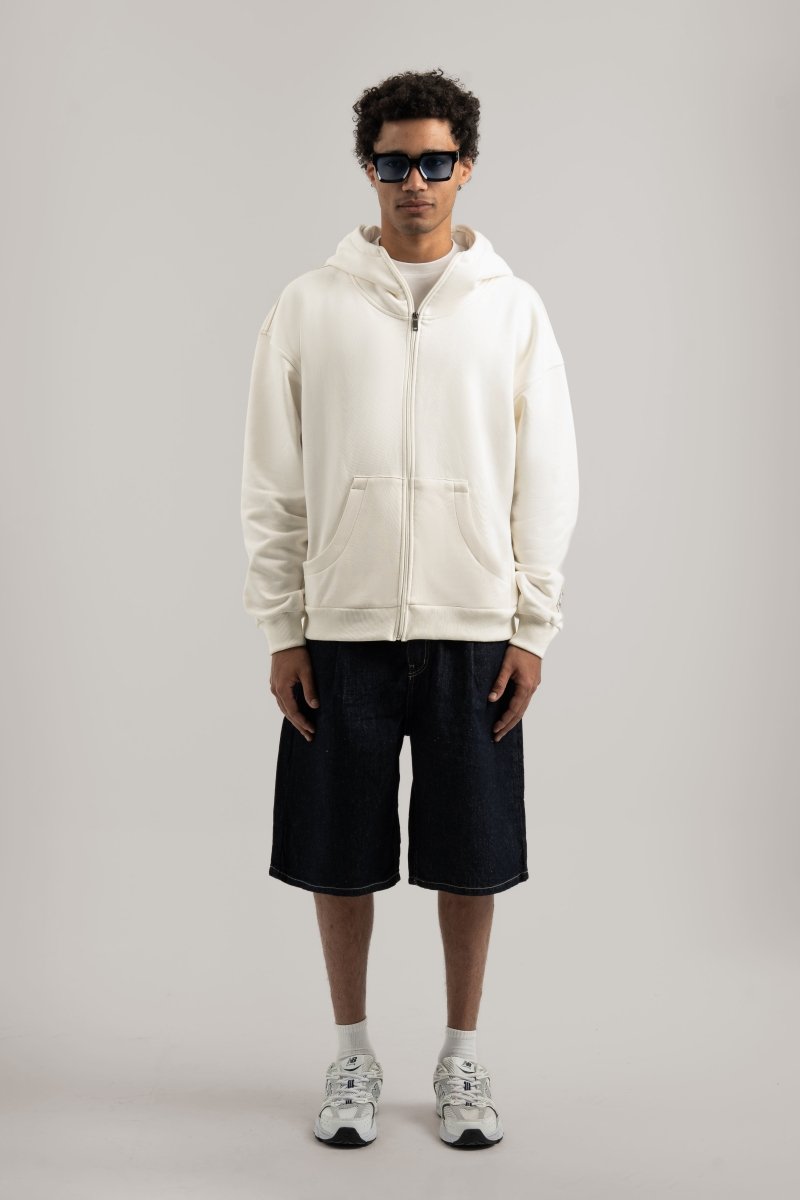 White High Collar Jacket V2 - Baynoire