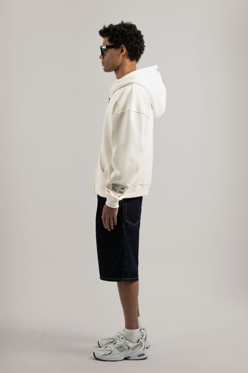 White High Collar Jacket V2 - Baynoire