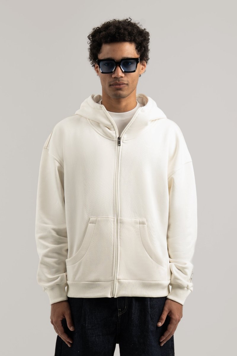 White High Collar Jacket V2 - Baynoire