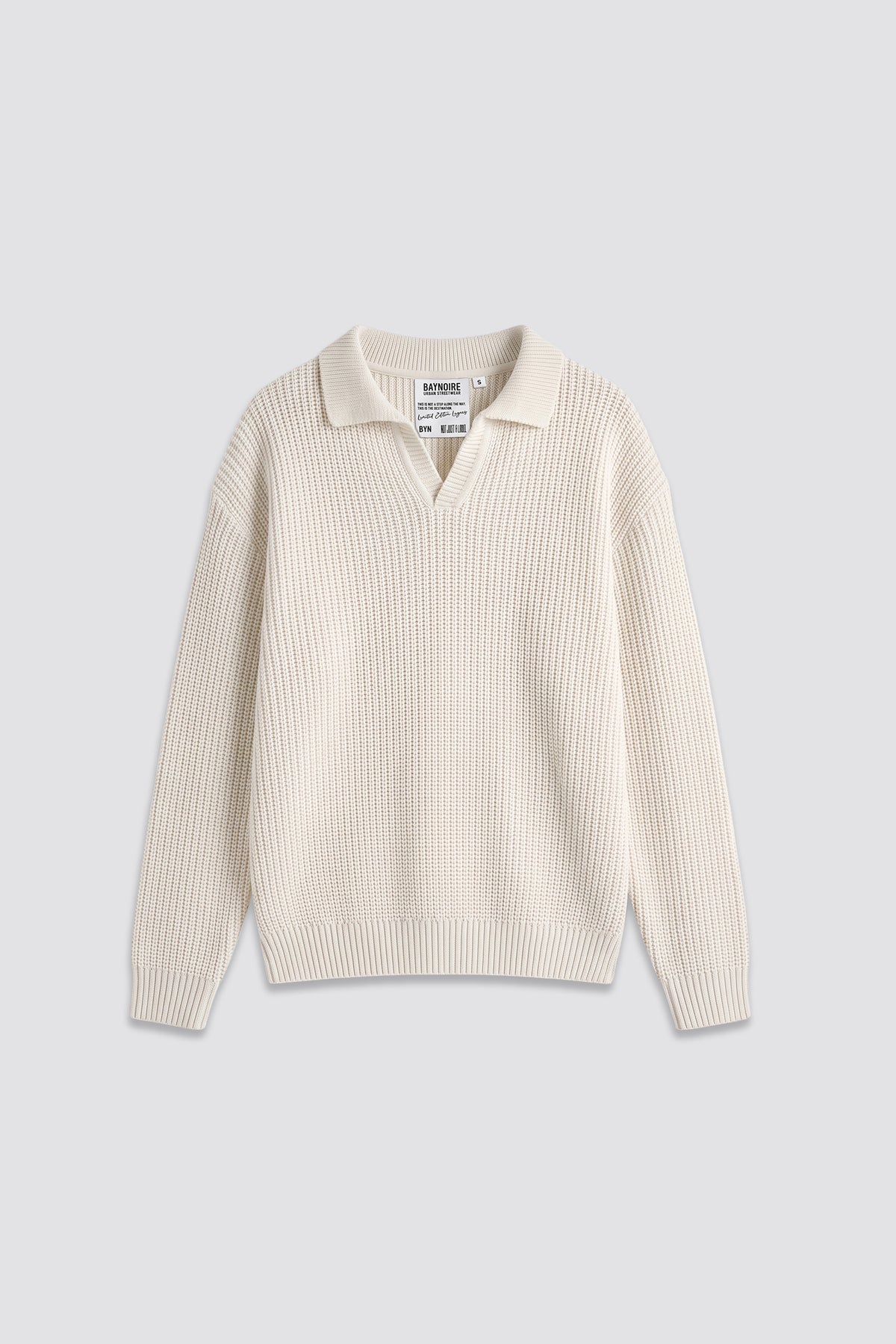 White Collar II Sweater