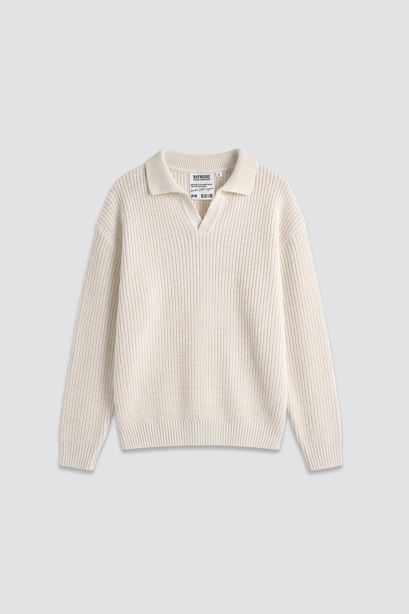 White Collar II Sweater