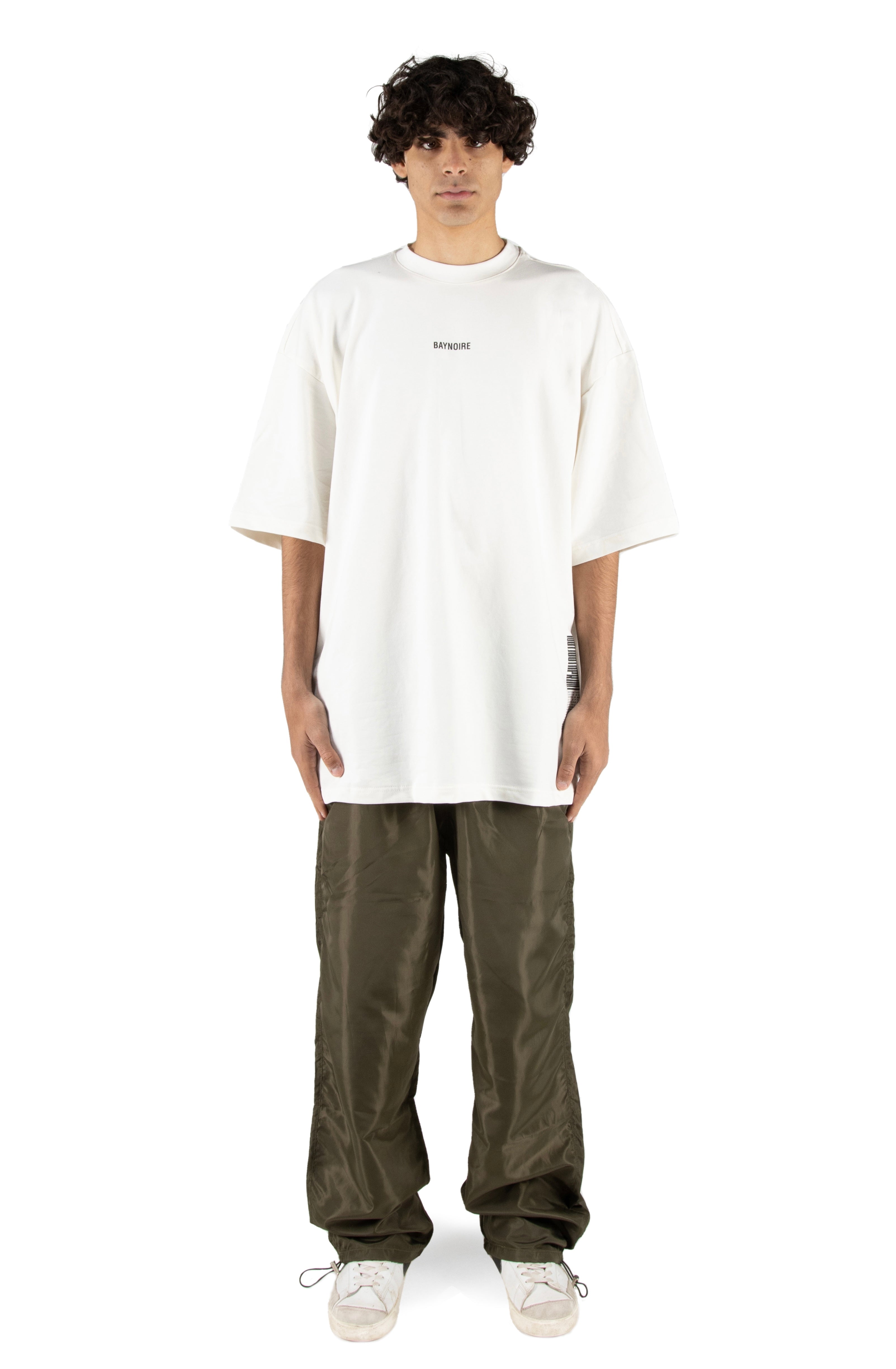 Olive Parachute Pants